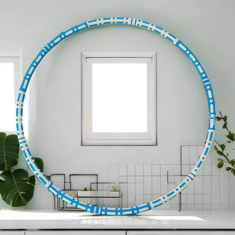 Two-tone Foam Hula Hoop for Adults and Kids, Adjustable