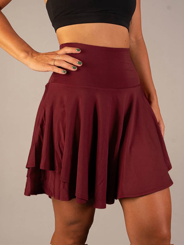 High Waist Tutu Running Skirt for Yoga and Fitness