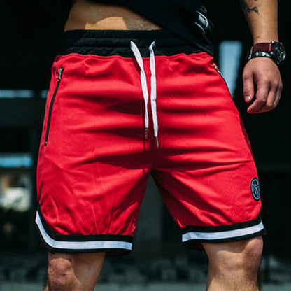 Men's Breathable Summer Running Fitness Sports Shorts