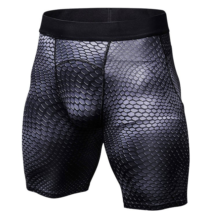 Men's 3D Printed Fitness Running Pants