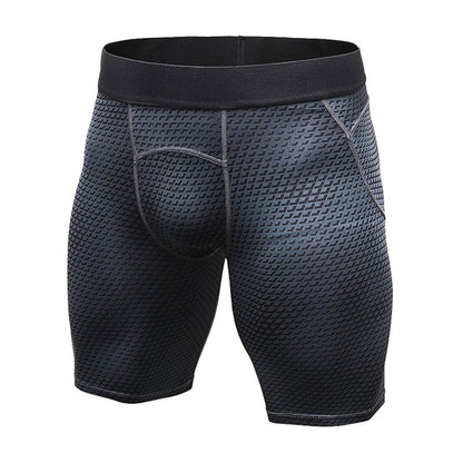 Men's 3D Printed Fitness Running Pants