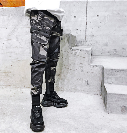 Men's Camouflage Joggers and Cargo Pants for Students
