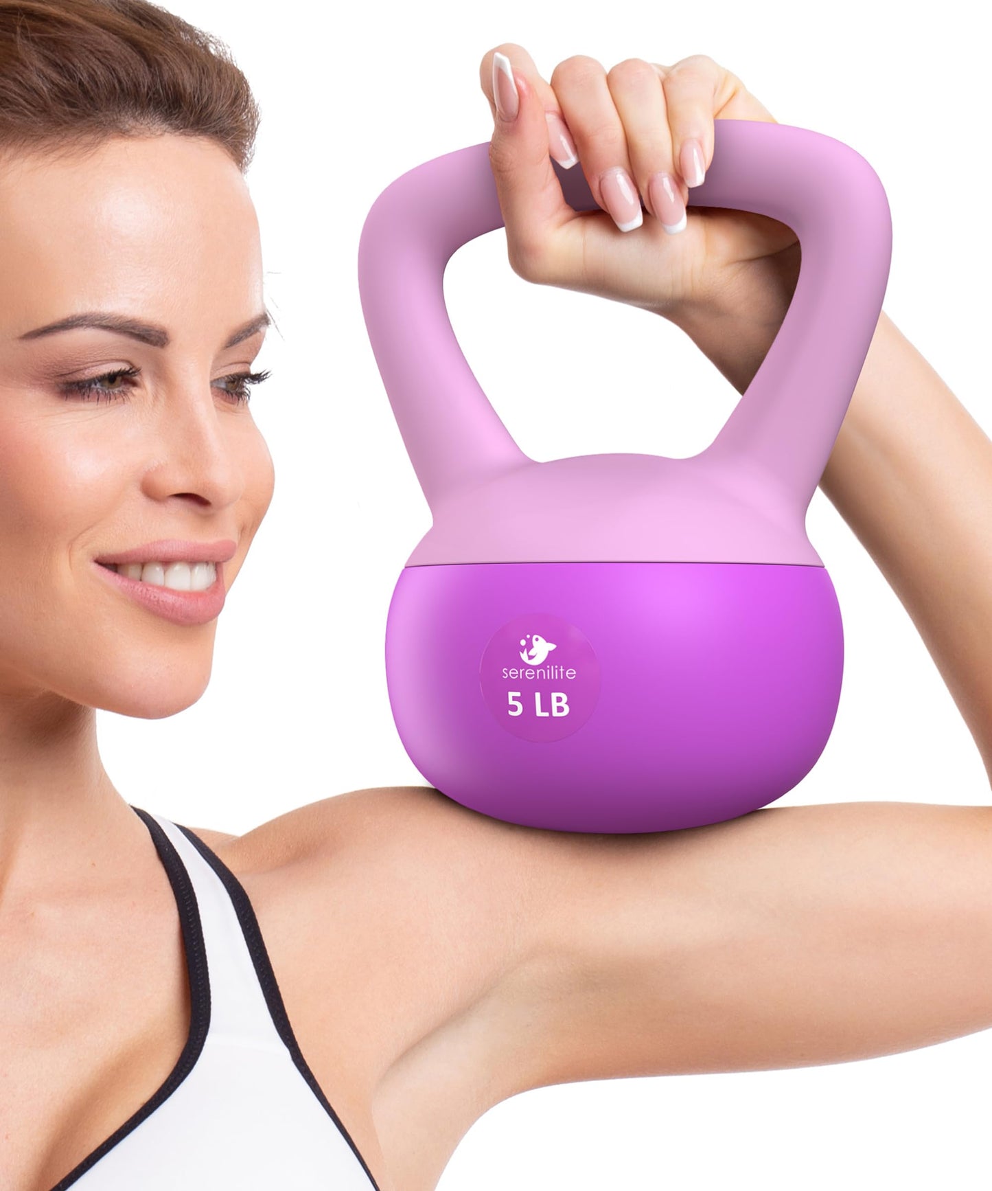 Soft Kettlebells Serenilite Kettlebell Sets Kettle Bell Sets for Women & Men Safe Strength Training Kettlebells 5 lb Kettlebell Weights for Home Workouts & More.