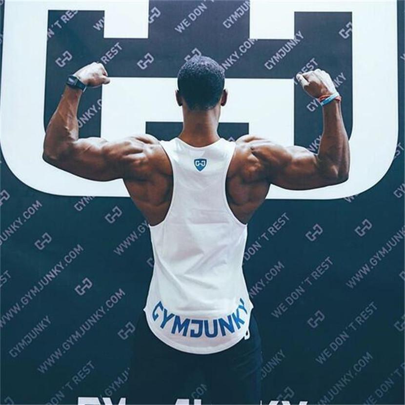 Men's Muscle Tank Top for Summer Running and Fitness