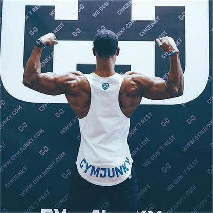 Men's Muscle Tank Top for Summer Running and Fitness