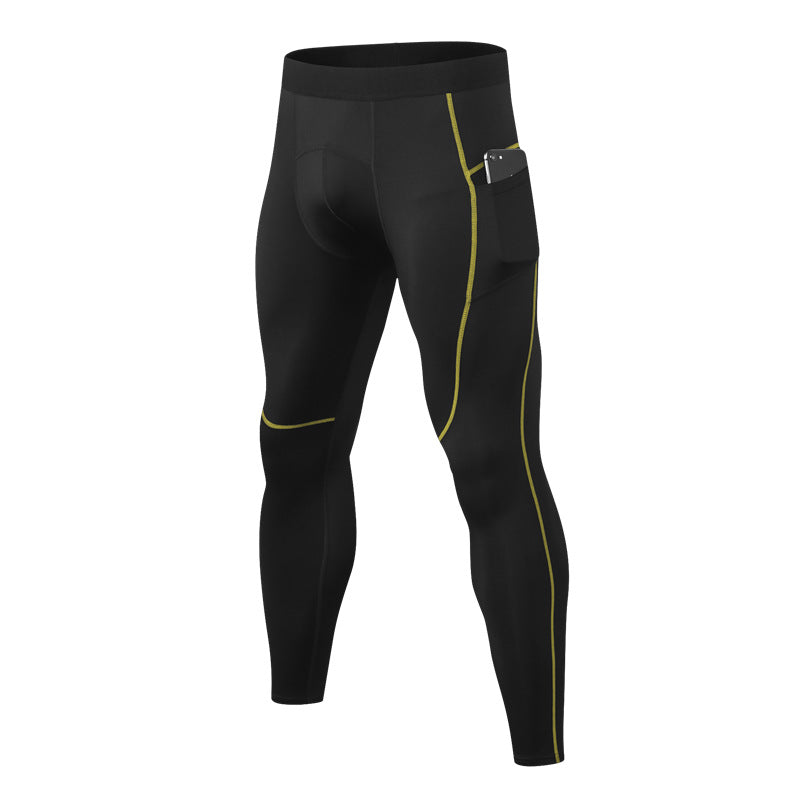 Men's Fashion High Elastic Fitness Training Trousers