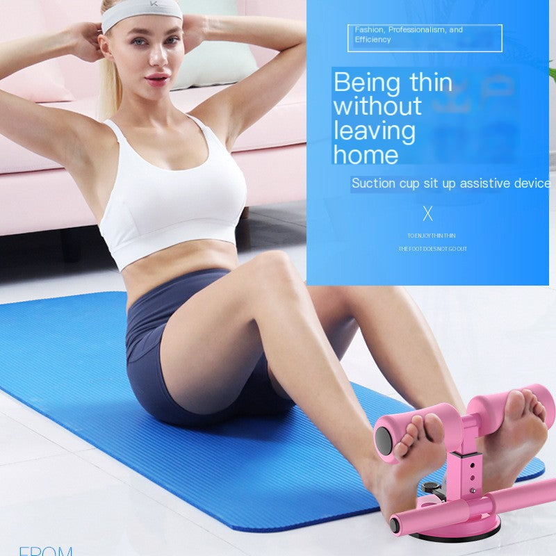 Sit-Up Assistant with Suction Cups for Indoor Workouts