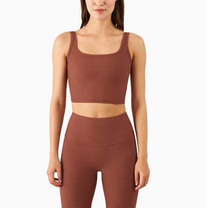 Yoga Bra Vest for Fitness and Running (European Style)