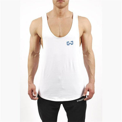 Men's Muscle Tank Top for Summer Running and Fitness