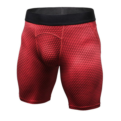 Men's 3D Printed Fitness Running Pants