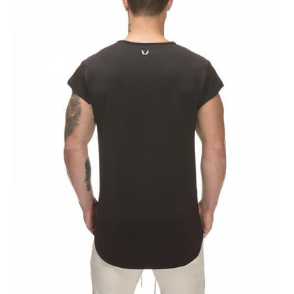 Muscle Master All-Round Training Sportswear Men's Workout Running Casual Fitness Quick-Dry Breathable Short Sleeve