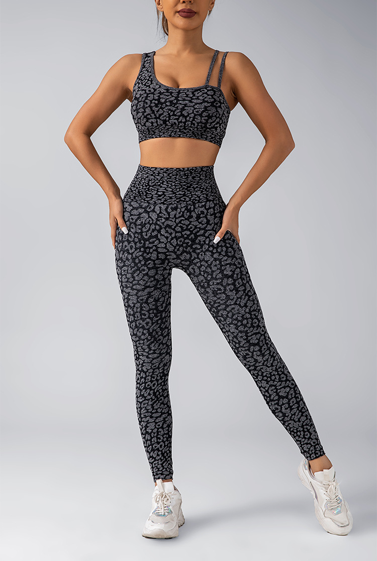 High Elastic Buttocks Fitness Pants Sports Suit