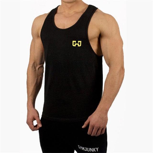 Men's Muscle Tank Top for Summer Running and Fitness