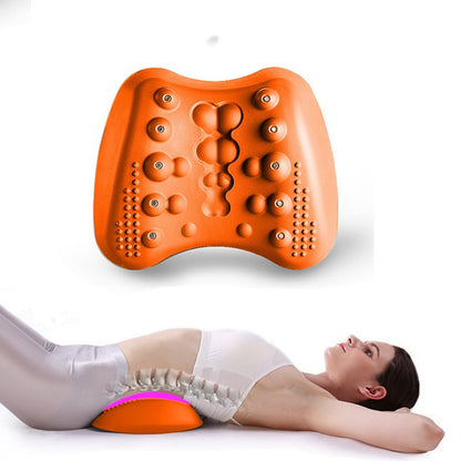 Lumbar Support Pillow Back Stretcher Massager