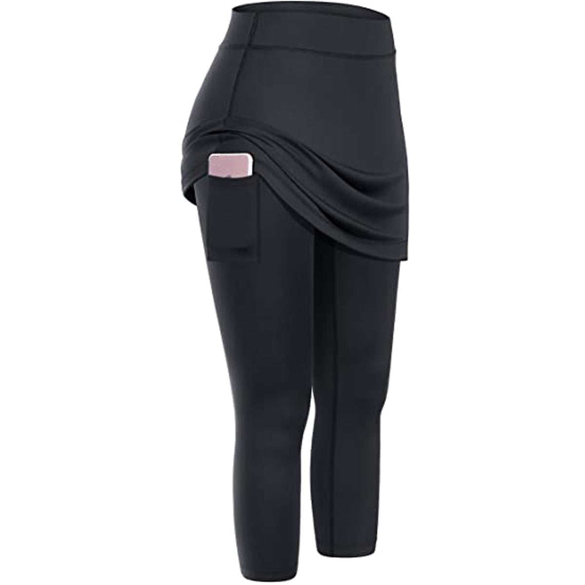 Casual Pocket Sports Skirt for Fitness and Yoga