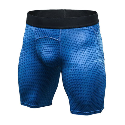 Men's 3D Printed Fitness Running Pants