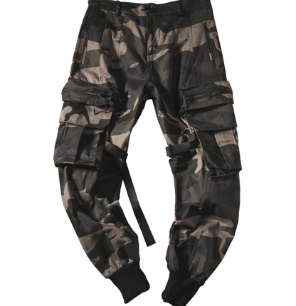 Men's Camouflage Joggers and Cargo Pants for Students