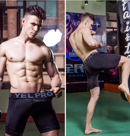 Men's Breathable Compression Workout Shorts