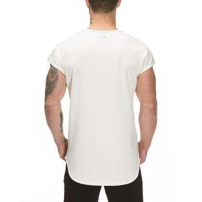 Muscle Master All-Round Training Sportswear Men's Workout Running Casual Fitness Quick-Dry Breathable Short Sleeve