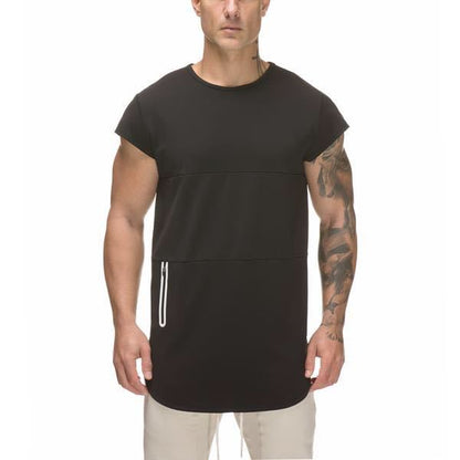 Muscle Master All-Round Training Sportswear Men's Workout Running Casual Fitness Quick-Dry Breathable Short Sleeve