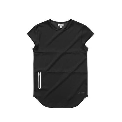 Muscle Master All-Round Training Sportswear Men's Workout Running Casual Fitness Quick-Dry Breathable Short Sleeve