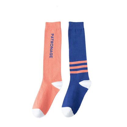 Women's Calf Fashion Football Fitness Socks