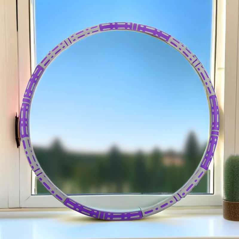 Two-tone Foam Hula Hoop for Adults and Kids, Adjustable
