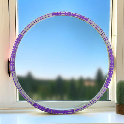Two-tone Foam Hula Hoop for Adults and Kids, Adjustable