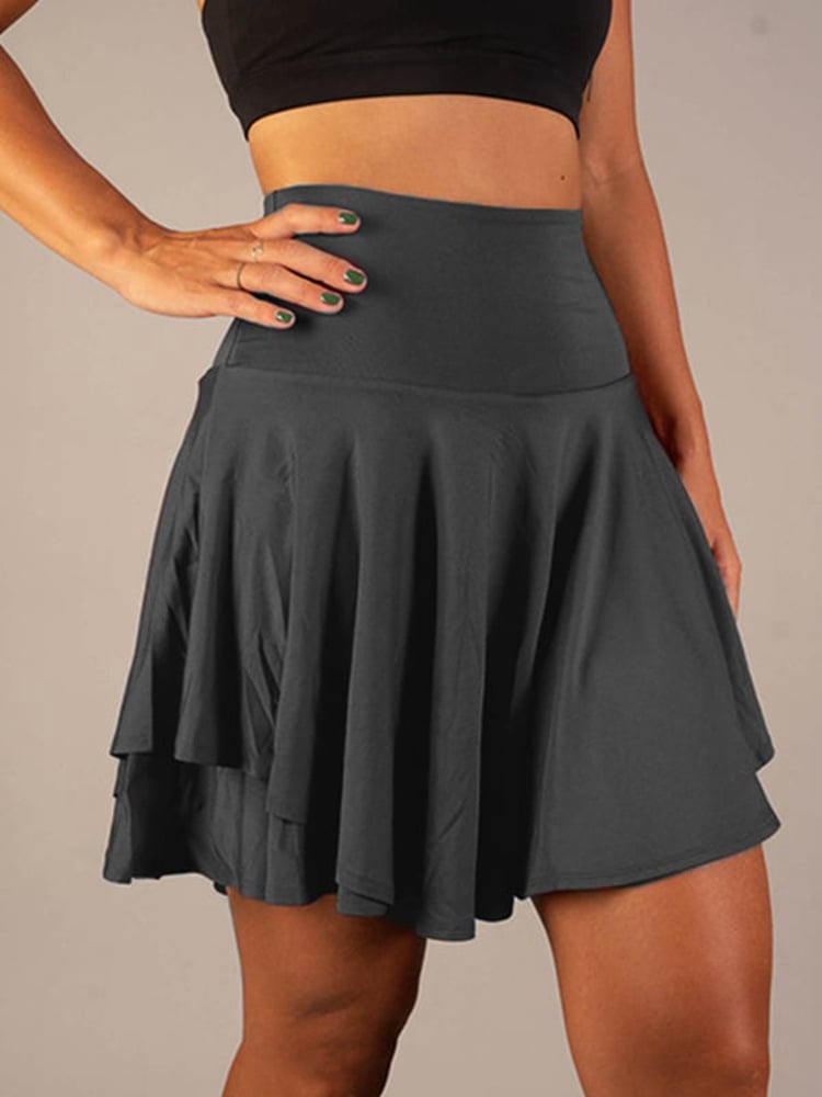 High Waist Tutu Running Skirt for Yoga and Fitness