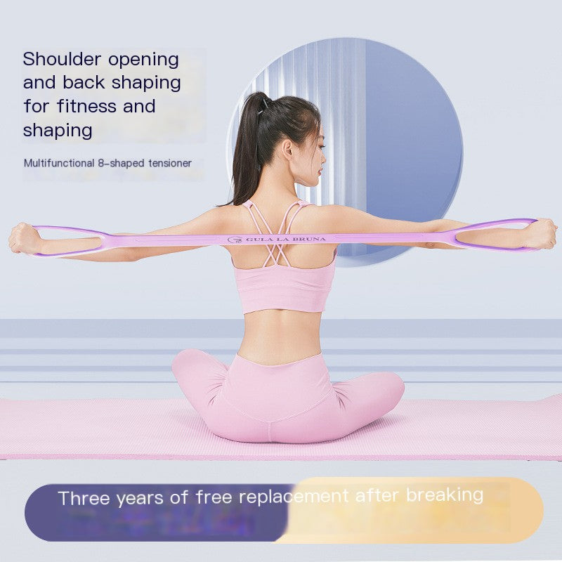Yoga Resistance Band for Shoulder and Back Stretching