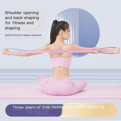 Yoga Resistance Band for Shoulder and Back Stretching