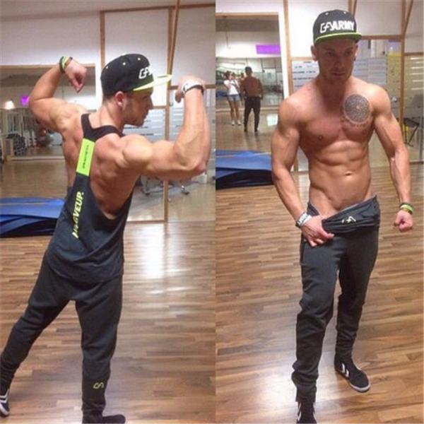 Fitness Joggers with Tapered Legs