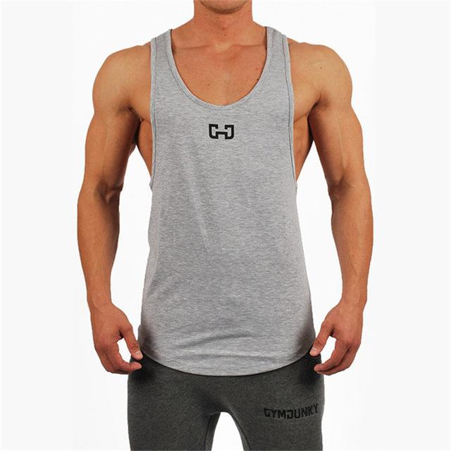 Men's Muscle Tank Top for Summer Running and Fitness