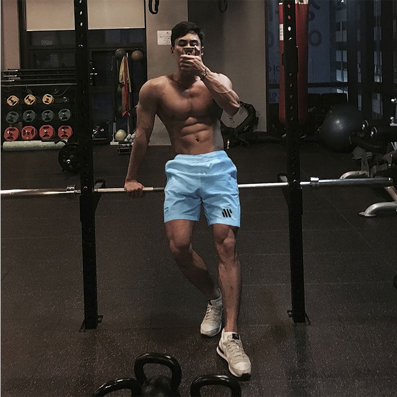 Men's Fitness Running Shorts for Outdoor Sports