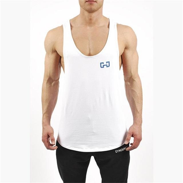 Men's Muscle Tank Top for Summer Running and Fitness
