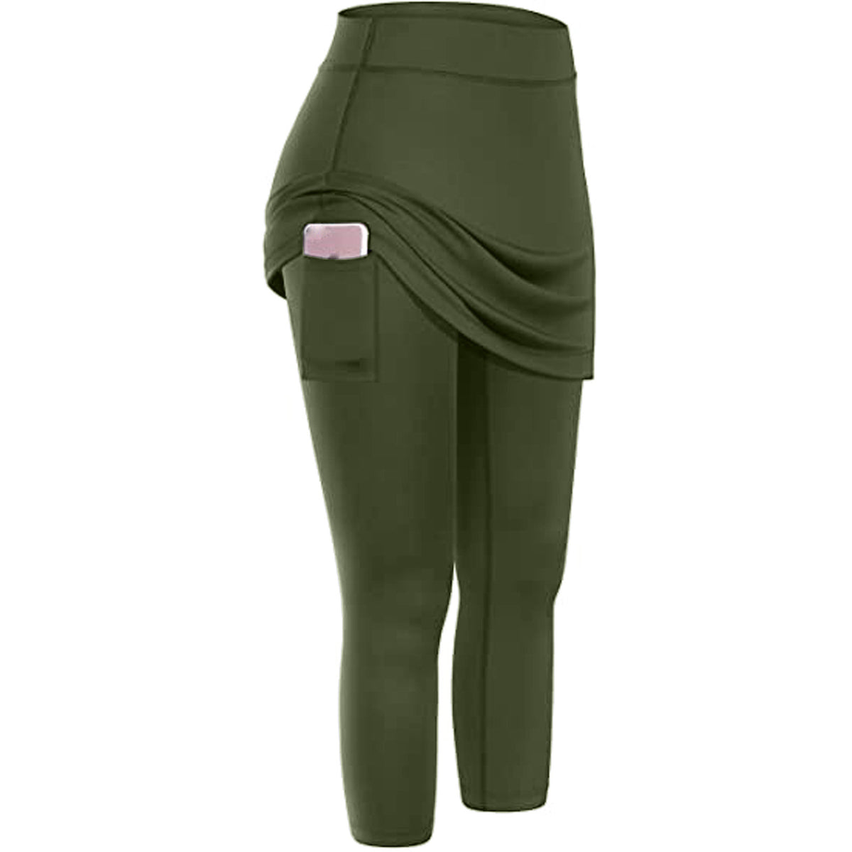 Casual Pocket Sports Skirt for Fitness and Yoga