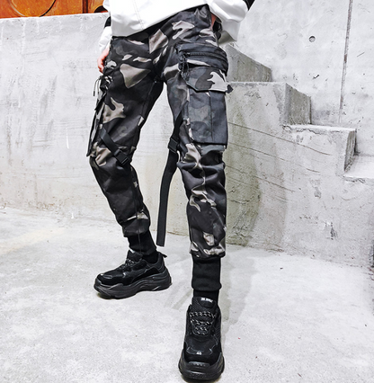 Men's Camouflage Joggers and Cargo Pants for Students