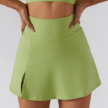 Breathable Mini Yoga Skirt for Running and Fitness