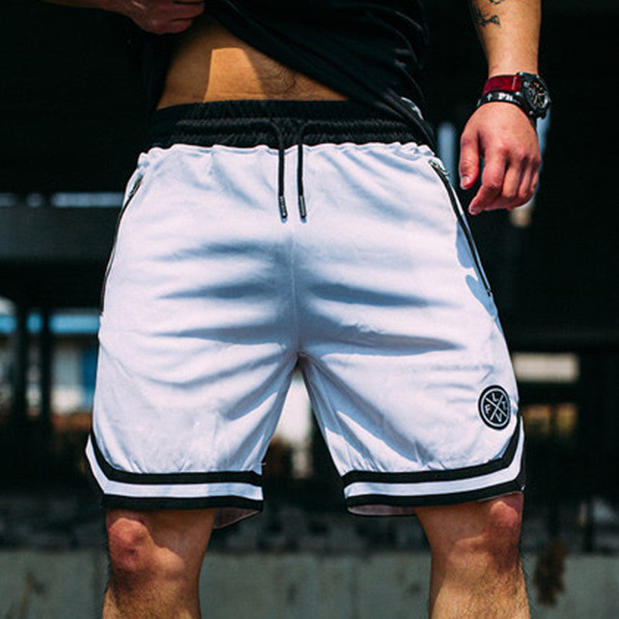 Men's Breathable Summer Running Fitness Sports Shorts
