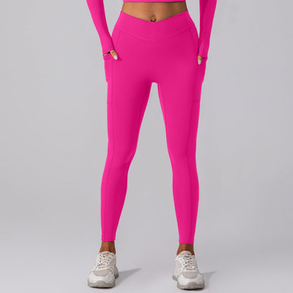 Belly Shaping Sports Running Workout Leggings