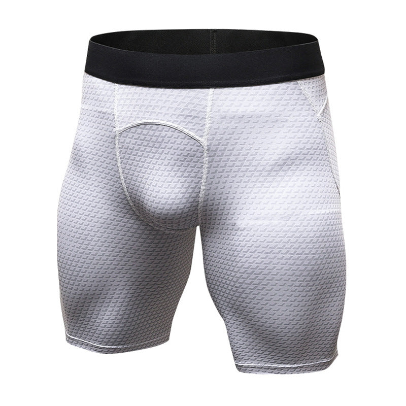 Men's 3D Printed Fitness Running Pants