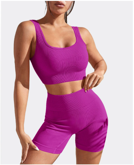 Seamless Yoga Fitness Set