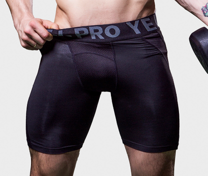 Men's Breathable Compression Workout Shorts