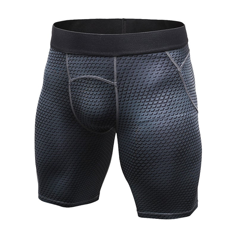 Men's 3D Printed Fitness Running Pants
